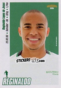 Sticker Reginaldo - Campeonato Brasileiro 2016 n. 101 - Panini