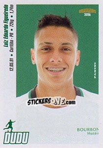 Sticker Dudu - Campeonato Brasileiro 2016 n. 107 - Panini