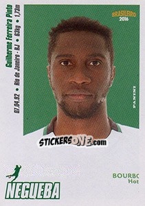 Sticker Negueba - Campeonato Brasileiro 2016 n. 111 - Panini