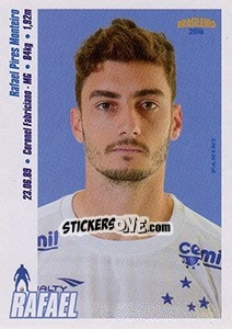 Sticker Rafael - Campeonato Brasileiro 2016 n. 114 - Panini