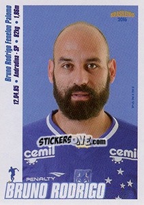 Sticker Bruno Rodrigo - Campeonato Brasileiro 2016 n. 116 - Panini