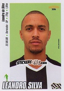 Sticker Leandro Silva - Campeonato Brasileiro 2016 n. 130 - Panini