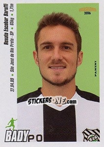 Sticker Bady - Campeonato Brasileiro 2016 n. 134 - Panini