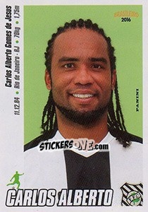 Sticker Carlos Alberto - Campeonato Brasileiro 2016 n. 135 - Panini