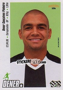 Sticker Dener - Campeonato Brasileiro 2016 n. 136 - Panini