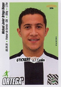 Sticker Ortega - Campeonato Brasileiro 2016 n. 139 - Panini