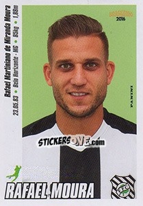 Sticker Rafael Moura - Campeonato Brasileiro 2016 n. 144 - Panini