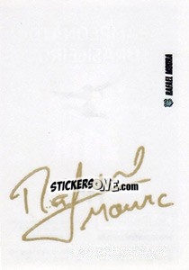 Sticker Autografo