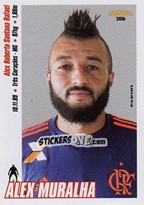 Cromo Muralha - Campeonato Brasileiro 2016 n. 145 - Panini