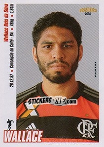Cromo Wallace - Campeonato Brasileiro 2016 n. 151 - Panini