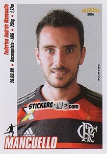 Sticker Mancuello - Campeonato Brasileiro 2016 n. 155 - Panini