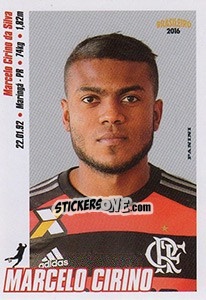 Cromo Marcelo Cirino - Campeonato Brasileiro 2016 n. 159 - Panini