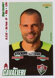 Sticker Cavalieri - Campeonato Brasileiro 2016 n. 161 - Panini