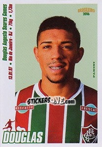 Sticker Douglas - Campeonato Brasileiro 2016 n. 168 - Panini