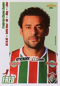 Sticker Fred - Campeonato Brasileiro 2016 n. 172 - Panini