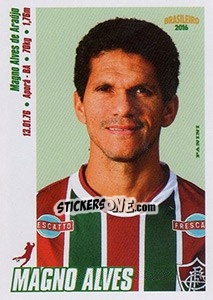 Sticker Magno Alves - Campeonato Brasileiro 2016 n. 173 - Panini