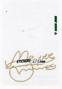 Sticker Autografo