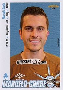 Sticker Marcelo Grohe - Campeonato Brasileiro 2016 n. 178 - Panini