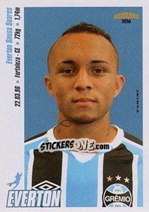Sticker Everton - Campeonato Brasileiro 2016 n. 189 - Panini