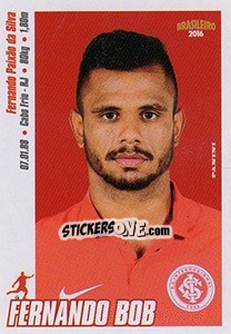 Sticker Fernando Bob - Campeonato Brasileiro 2016 n. 203 - Panini