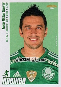 Sticker Robinho - Campeonato Brasileiro 2016 n. 219 - Panini