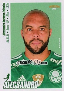 Sticker Alecssandro - Campeonato Brasileiro 2016 n. 220 - Panini