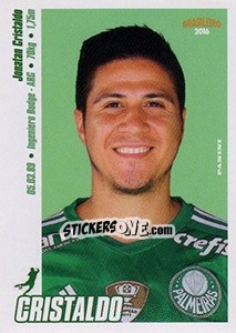 Sticker Cristaldo - Campeonato Brasileiro 2016 n. 221 - Panini