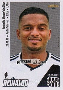 Cromo Reinaldo - Campeonato Brasileiro 2016 n. 231 - Panini