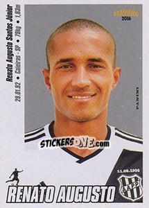 Sticker Renato Augusto - Campeonato Brasileiro 2016 n. 236 - Panini