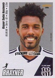 Cromo Rhayner - Campeonato Brasileiro 2016 n. 239 - Panini