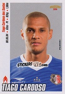 Sticker Tiago Cardoso - Campeonato Brasileiro 2016 n. 241 - Panini