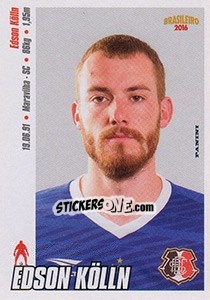 Sticker Edson Kölln - Campeonato Brasileiro 2016 n. 242 - Panini