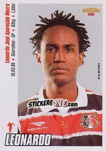 Sticker Leonardo - Campeonato Brasileiro 2016 n. 246 - Panini