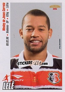 Sticker Lelê - Campeonato Brasileiro 2016 n. 250 - Panini