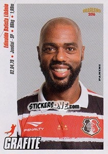 Sticker Grafite - Campeonato Brasileiro 2016 n. 255 - Panini