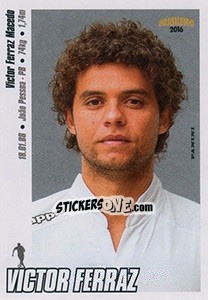 Sticker Victor Ferraz - Campeonato Brasileiro 2016 n. 258 - Panini