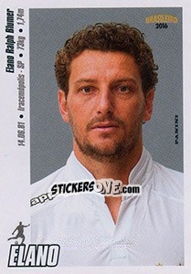 Sticker Elano - Campeonato Brasileiro 2016 n. 264 - Panini