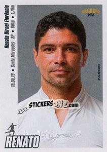 Cromo Renato - Campeonato Brasileiro 2016 - Panini