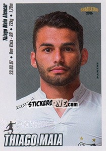 Cromo Thiago Maia - Campeonato Brasileiro 2016 - Panini