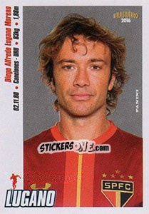Sticker Lugano - Campeonato Brasileiro 2016 n. 277 - Panini