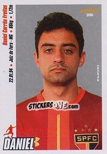 Sticker Daniel - Campeonato Brasileiro 2016 n. 280 - Panini