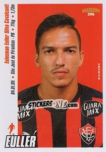 Cromo Euller - Campeonato Brasileiro 2016 n. 311 - Panini