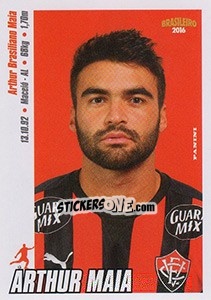 Sticker Amaral - Campeonato Brasileiro 2016 n. 313 - Panini