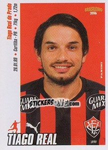 Sticker Leandro Domingues - Campeonato Brasileiro 2016 n. 316 - Panini