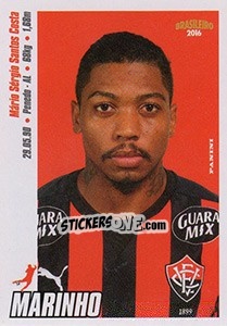 Cromo David - Campeonato Brasileiro 2016 n. 319 - Panini