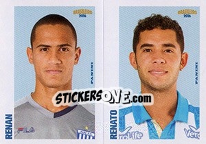 Sticker Renan / Renato - Campeonato Brasileiro 2016 n. 327 - Panini