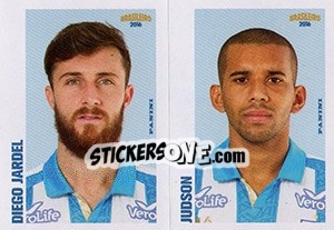 Cromo Diego Jardel / Judson - Campeonato Brasileiro 2016 n. 330 - Panini