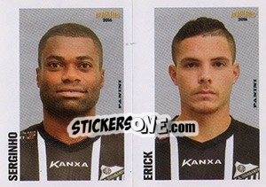 Sticker Serginho / erick - Campeonato Brasileiro 2016 n. 342 - Panini