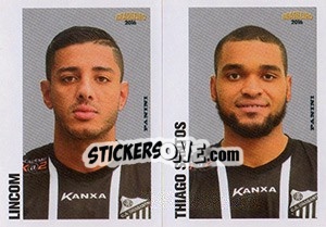 Sticker Lincom / Thiago Santos - Campeonato Brasileiro 2016 n. 344 - Panini