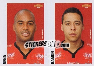 Sticker Nena / Ramon - Campeonato Brasileiro 2016 n. 350 - Panini